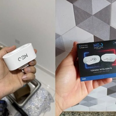 Tomada Inteligente Wi-fi 2.4 GHz 20A Bivolt Neo Avant