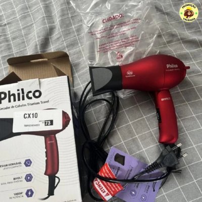 Philco Secador de Cabelos Titanium Travel Portátil