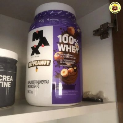 100% Whey Max Titanium x Dr. Peanut