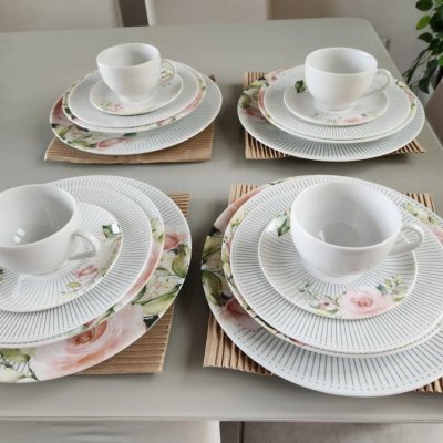 Jantar Tramontina Ornatta 20 pçs Branco