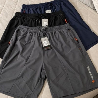 Kit 3 Shorts Esportivos Plus Size Secagem Rápida
