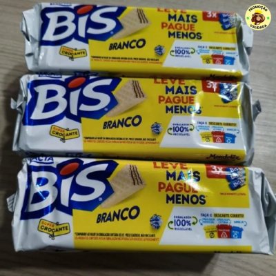Bis Branco - Kit com 3 unidades de 100,8g