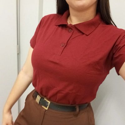Kit 2 Blusas Polo Feminina Algodão Premium