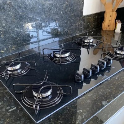 Cooktop 5 Bocas Mesa De Vidro Atlas Agile Up Bivolt