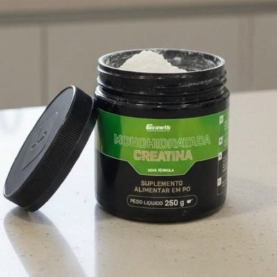 Creatina 250g Monohidratada - Growth Supplements Sem Sabor