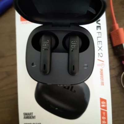Fone Bluetooth JBL Wave Flex 2 Preto
