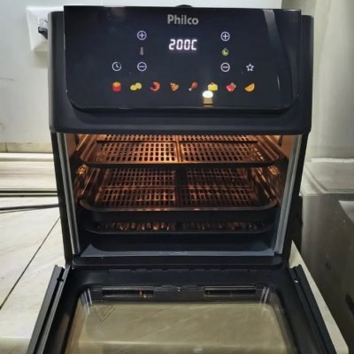 Fritadeira Air Fryer Oven 11 Litros 1800w 8 Funções Philco