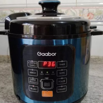 Panela Pressão Elétrica Gaabor 6L Multifuncional | Digital