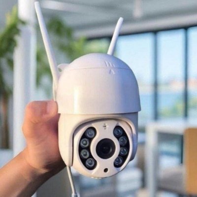 Kit 2 Câmeras Segurança IP Wifi iCSee Infravermelho Prova D’Água