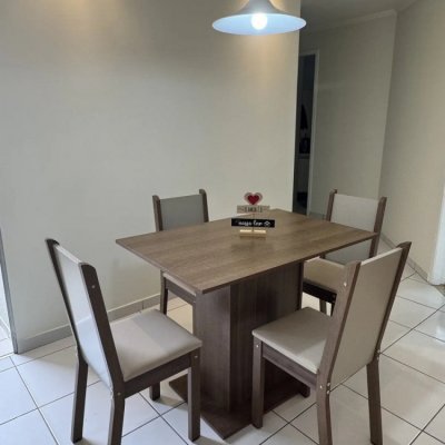 Sala Jantar Madesa Talita Madeira 4 Cadeiras