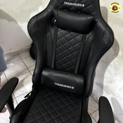 Cadeira Gamer Profissional TGC12 Preta