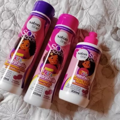 kit 300ml SOS Cachos Kids Salon Line