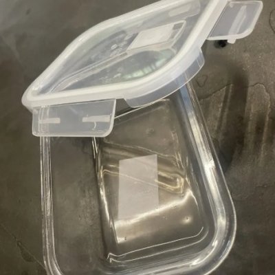 Kit 5 Potes Vidro Hermético com Válvula 640ml
