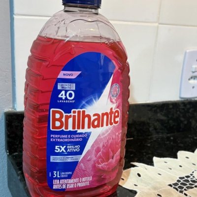Brilhante Sabão Líquido Perfume e Cuidado Extraordinário 3L