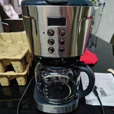 Cafeteira Elétrica Electrolux Digital Inox 220V