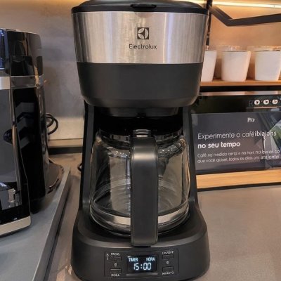 ☕ Cafeteira Elétrica Inox Electrolux Experience Programável com Timer