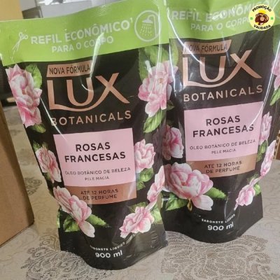 Lux Sabonete Líquido Rosas Francesas Refil 900 ml