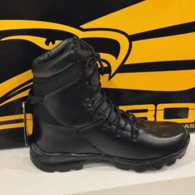 Bota Acero Militar Coturno Tático Cano Médio