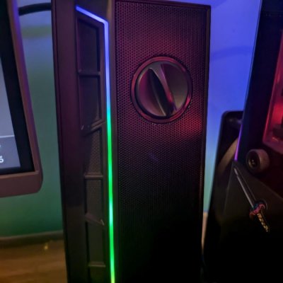 Caixa de Som Gamer Calliope RGB Preto