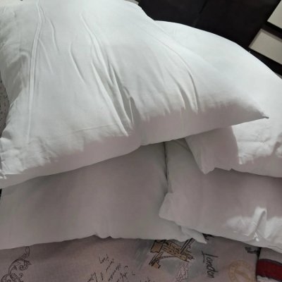 Kit 4 Travesseiros 100% Algodão Extra Firme