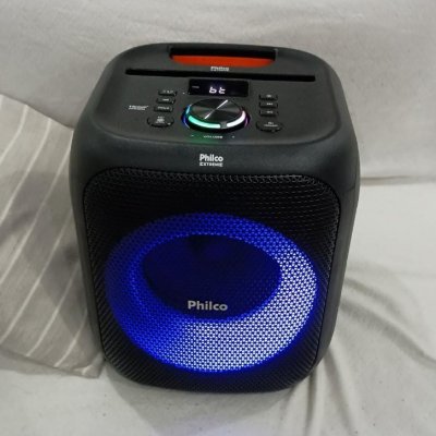 Caixa de Som Amplificada 380W Flash Lights Philco