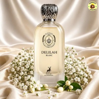 Perfume Arabe Maison Alhambra Delilah Blanc 100ml Feminino