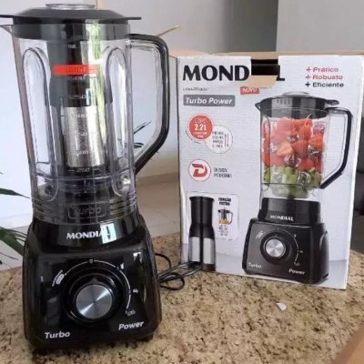 Liquidificador Mondial Turbo 3 Velocidades