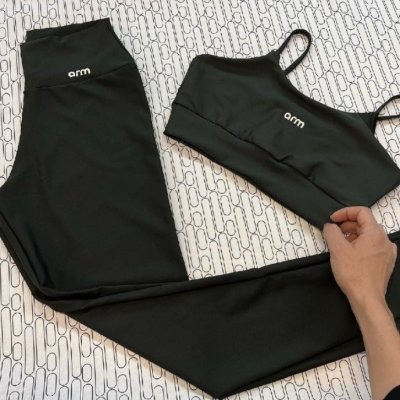 Conjunto Fitness Compact Top e Legging Arm