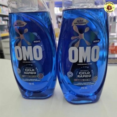 Lava-Roupas Líquido Omo Ciclo Rápido