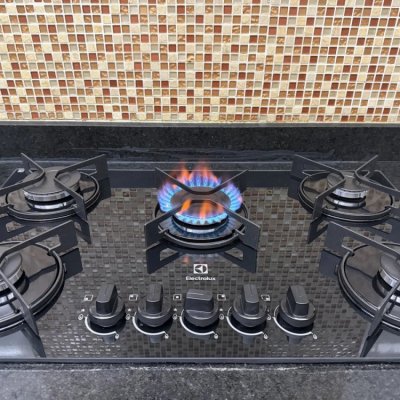 Electrolux Cooktop a Gás 5 Bocas Vidro