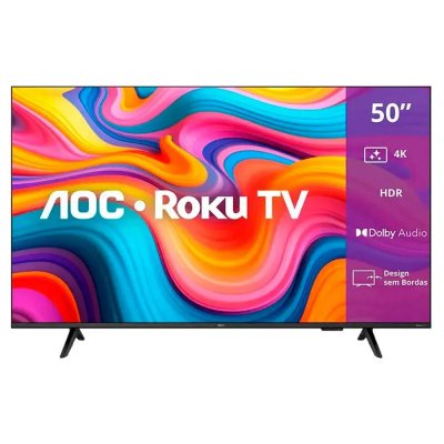 Smart TV AOC 50 Roku 4K UHD Wi-Fi