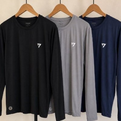Kit 3 Camisetas Térmicas Segunda Pele Uv50
