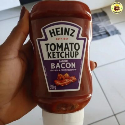 Heinz Ketchup Bacon & Cebola Caramelizada