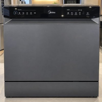 Lava Louças 8 Serviços Cinza Touch Plus Midea