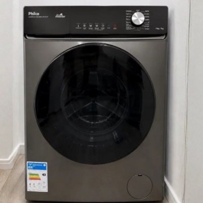 Lava e Seca Philco 16 Programas Eco Inverter 11kg Titânio