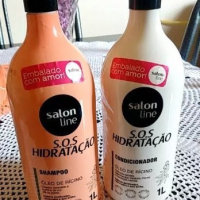 Kit Hidratação Óleo de Rícino Shampoo e Condicionador