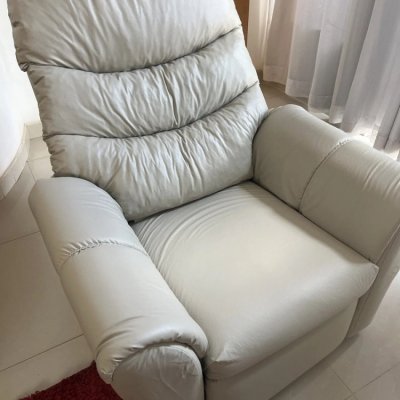 Poltrona Papai Reclinável Corino Marrom