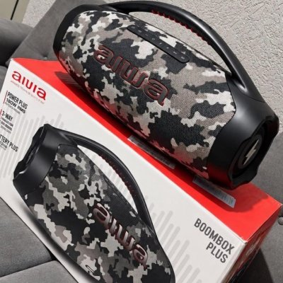 Caixa de Som Boombox Plus AIWA 200W Bluetooth 30H IP66