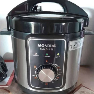 Panela de Pressão Elétrica Mondial 3L 700W