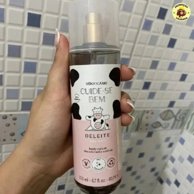 Body Splash Cuide-se Bem Deleite O Boticario 200ml