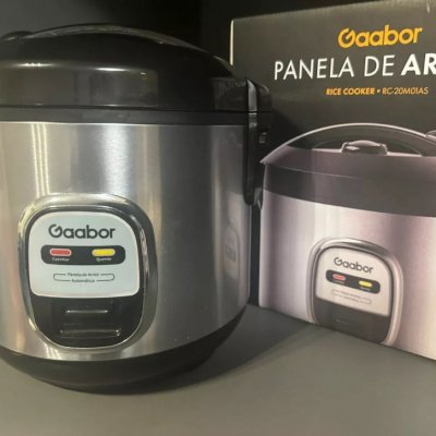 Gaabor Panela Elétrica de Arroz 2 em 1 1L Antiaderente