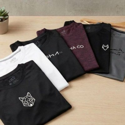 Kit com 6 Camisetas Mais Procuradas Alpha