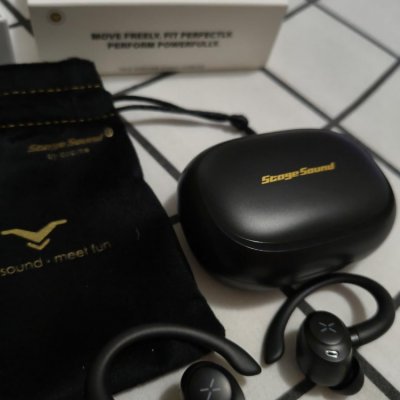 Fones de Ouvido Sem Fio Esportivos Bluetooth 5.4
