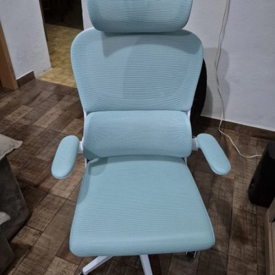Cadeira Ergonômica Python Fly Cinza