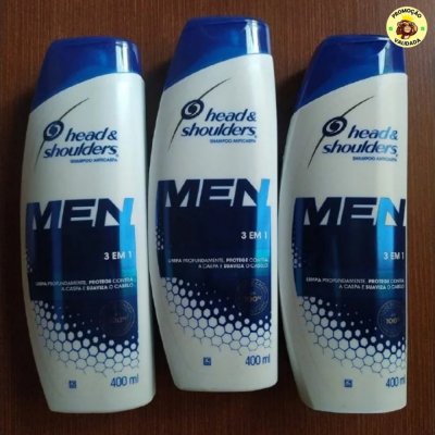 Head & Shoulders Shampoo Anticaspa Men 3 em 1