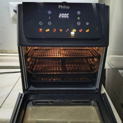 Fritadeira Air Fryer Oven 11 Litros 1800w 8 Funções Philco