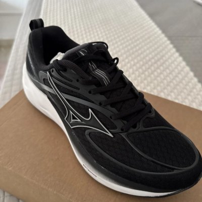 Tênis Masculino Mizuno Space 6 Preto Liso 40