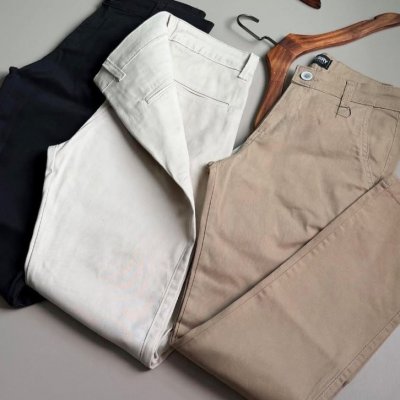 Calça Sarja Premium Bolso Lycra (4 cores)