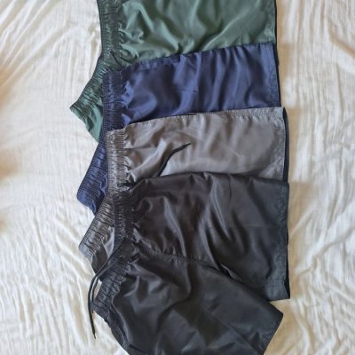 Kit 4 Bermuda Tactel Masculina Casual Praia