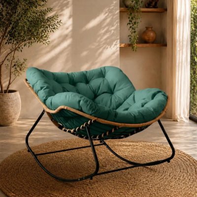 Poltrona de Balanço Nutchair Verde